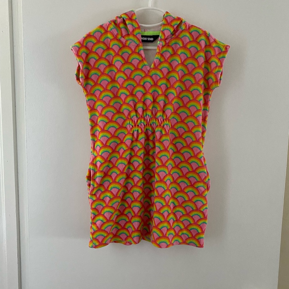 Rainbow Swimsuit Cover-Up